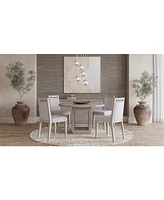 Tivie Pc Dining Set (Round Table + Chairs