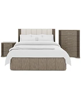 Frandlyn 3pc Bedroom Set (King Bed + Chest + Nightstand)