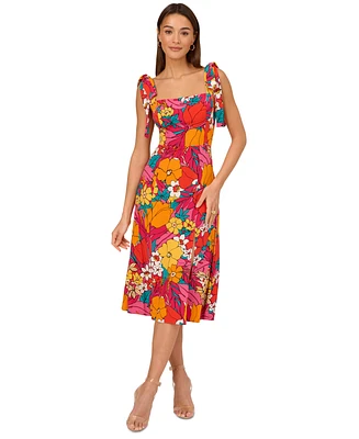 Adrianna by Papell Women's Printed Midi Dress