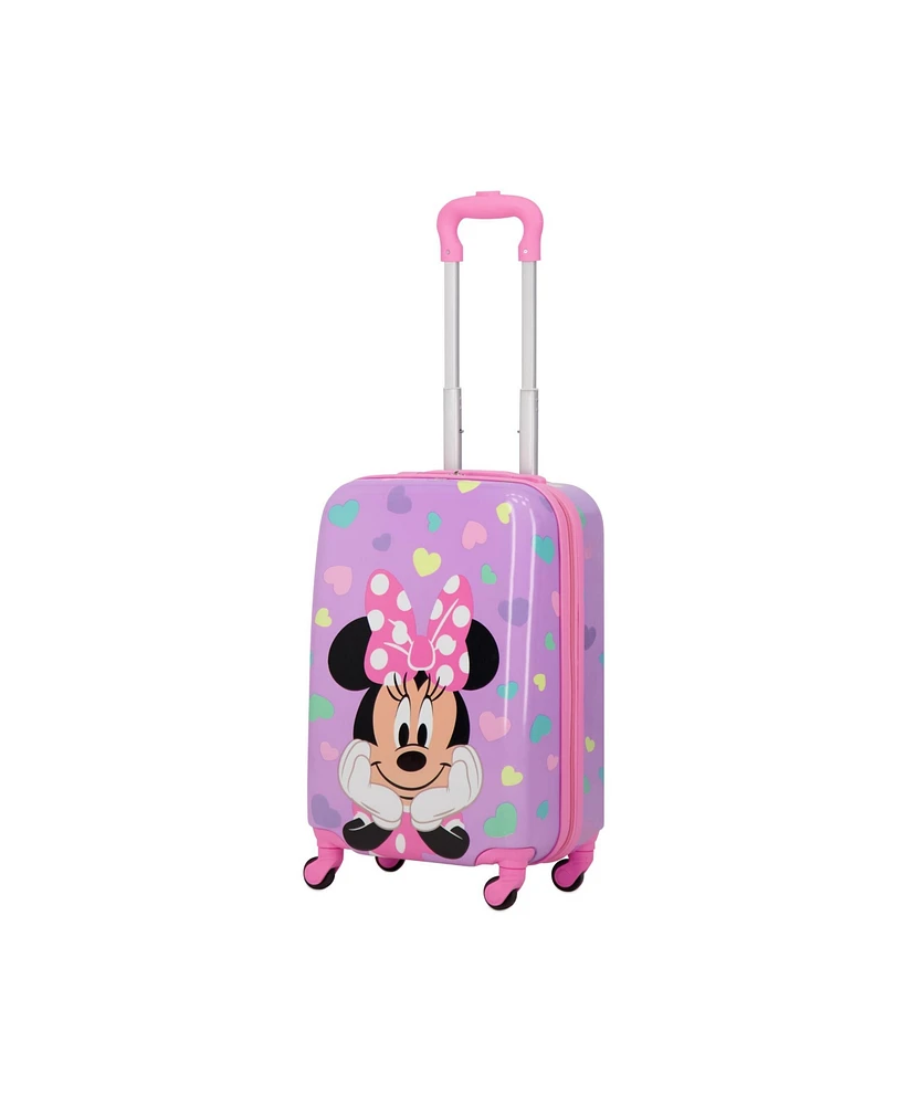 Disney Ful Minnie Mouse Hearts All over Print Kids 21" Luggage