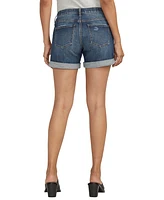 Jag Women's Alex Mid Rise Boyfriend Shorts