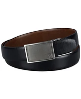 Kenneth Cole Reaction Men's Reversible Faux-Leather Compression-Buckle Belt