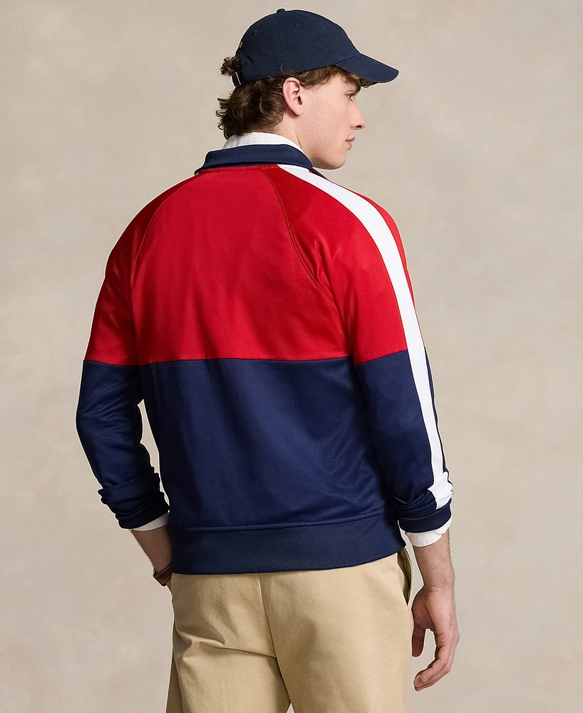 Polo Ralph Lauren Men's Embroidered Fleece Track Jacket