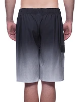 Rokka&Rolla Men's 9" No Liner Board Shorts Elastic Waist Quick Dry Swim Trunks