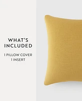 ienjoy Home Washed and Distressed Decorative Pillow, 20" x