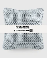 ienjoy Home Cozy Chunky Knit Decorative Pillow, 20" x
