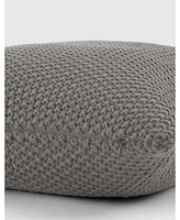 ienjoy Home Stitch Knit Decorative Pillow, 20" x