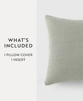 ienjoy Home Washed and Distressed Decorative Pillow, 20" x