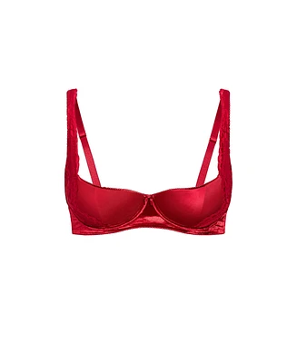 Plus Sylvie Quarter Cup Bra