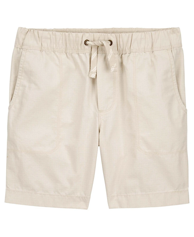 Carter's Big Pull On Canvas Shorts