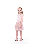 Child Helen Shimmer Novelty Woven Skirt