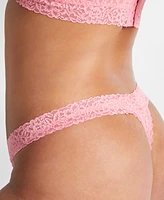 State of Day Women's Lace Thong Underwear, Created for Macy's