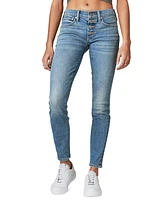 Lucky Brand Women's Ava Mid-Rise Ripped Skinny Jeans