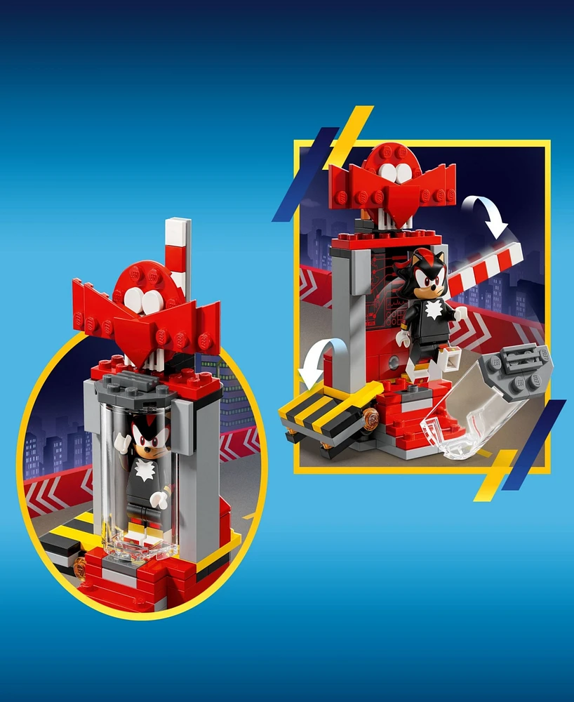 Lego Sonic the Hedgehog Shadow the Hedgehog Escape Building Set 76995, 196 Pieces