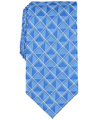 Perry Ellis Men's Karmen Grid Tie