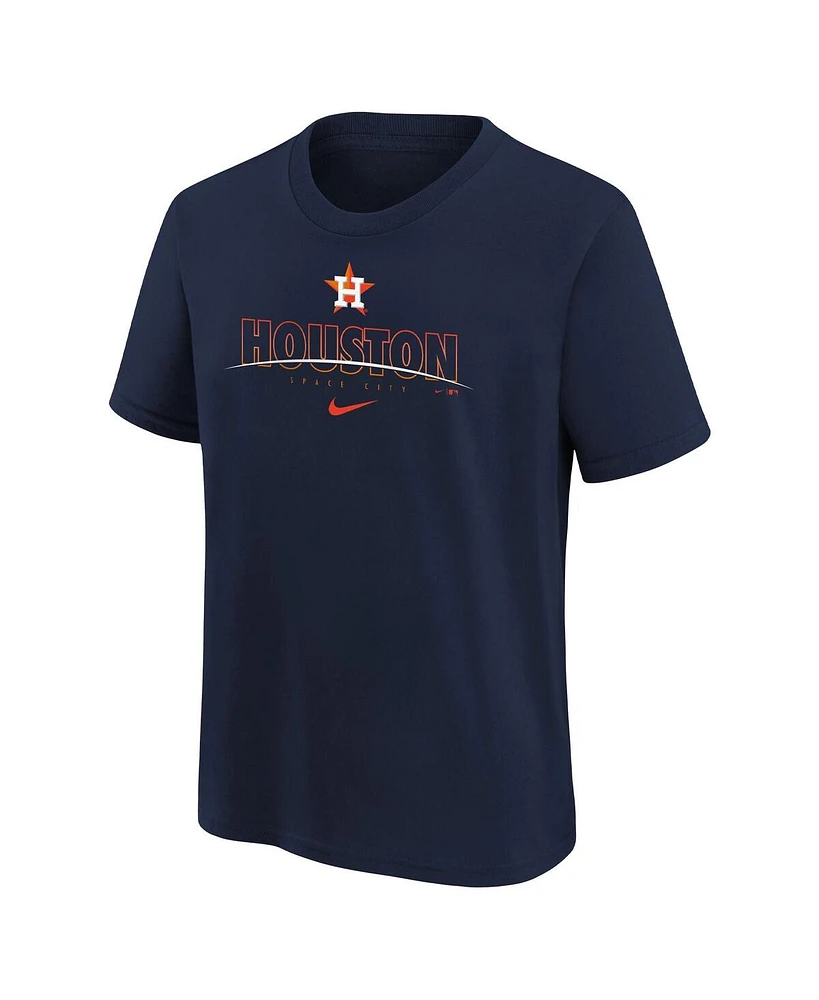Big Boys Nike Navy Houston Astros Local T-shirt