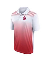Men's Fanatics White, Red St. Louis Cardinals Sandlot Game Polo Shirt