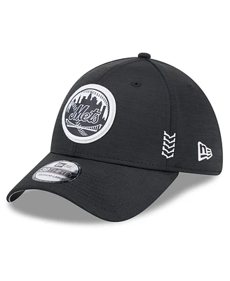 Men's New Era York Mets 2024 Clubhouse 39THIRTY Flex Fit Hat