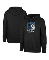 Men's '47 Brand Black Detroit Lions Regional Headline Hoodie