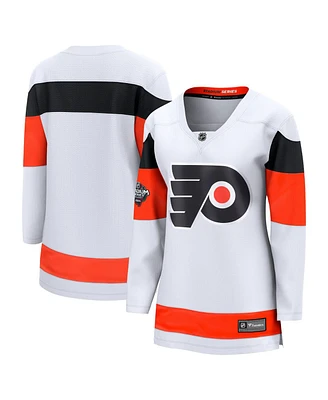 Women's Fanatics White Philadelphia Flyers 2024 Nhl Stadium Series Breakaway Jersey