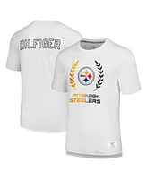 Men's Tommy Hilfiger White Pittsburgh Steelers Miles T-shirt