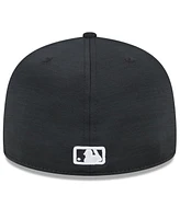 Men's New Era Black York Yankees 2024 Clubhouse 59FIFTY Fitted Hat