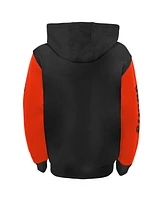 Big Boys Fanatics Black, Orange San Francisco Giants Postcard Full-Zip Hoodie Jacket