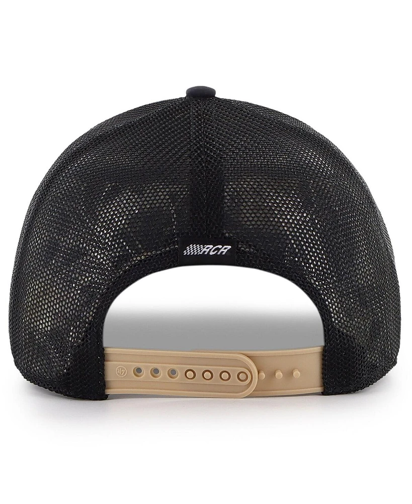 Men's '47 Brand Black Kyle Busch Bet Mgm Sure Shot Brrr Trucker Adjustable Hat