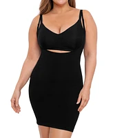 Shapermint Essentials Women's Open Bust Shaper Slip Dress 73007