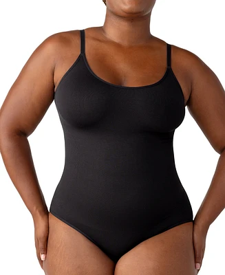 Shapermint Essentials Women's All Day Every Scoop Neck Bodysuit 95001