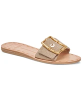 Dolce Vita Women's Dasa Buckle Detailed Slide Flat Sandals