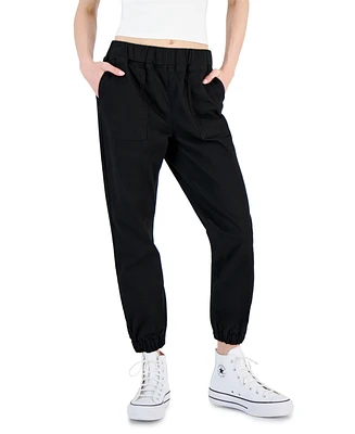 Tinseltown Juniors' Pull-On Utility Jogger Pants