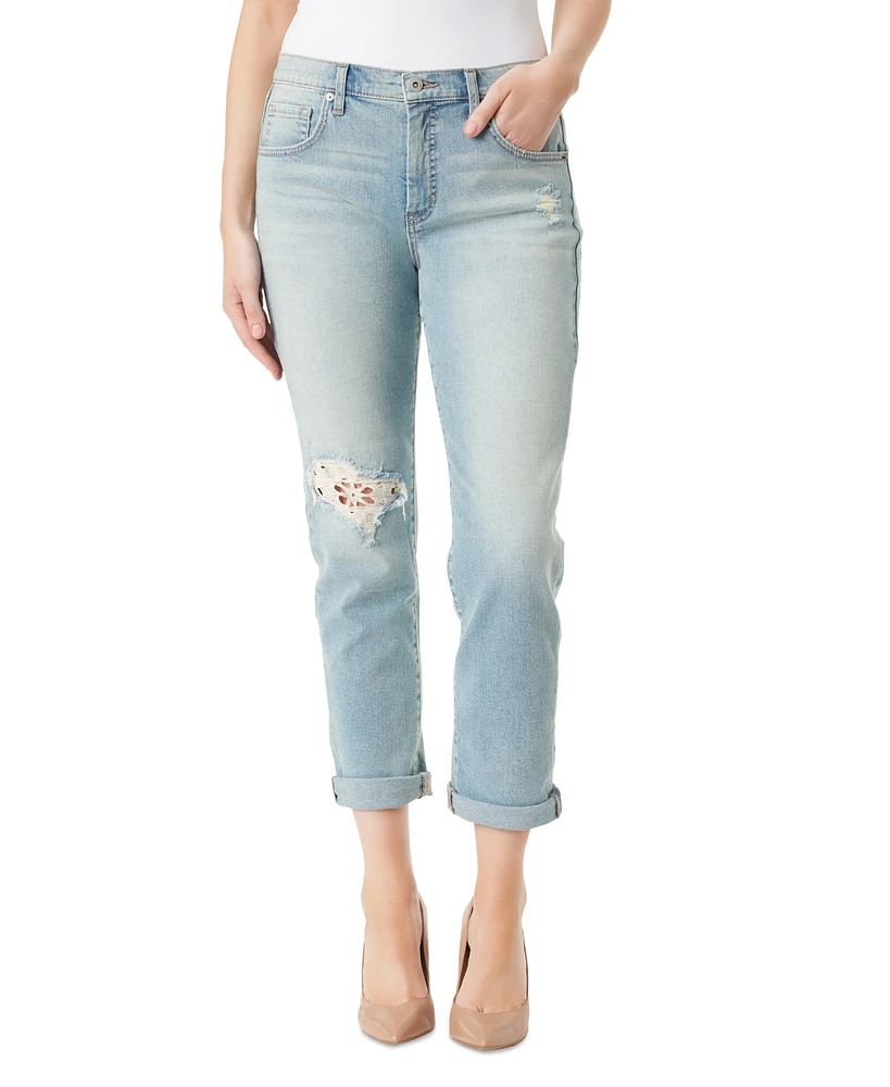 Jessica Simpson Women's Mika Bestie Slouchy Skinny Jeans