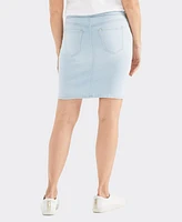 Style & Co Women's Denim Stretch Pull-On Skirt, Created for Macy's