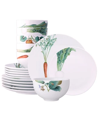 Noritake Kyoka Shunsai 18-Piece Dinnerware Set, Serve for 6