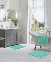 Laura Ashley Astor Chenille 2-Pc. Bath Mat Set
