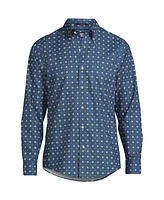 Lands' End Men's Traditional Fit No Iron Twill Shirt