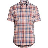 Lands' End Men's Short Sleeve No Iron Twill Shirt