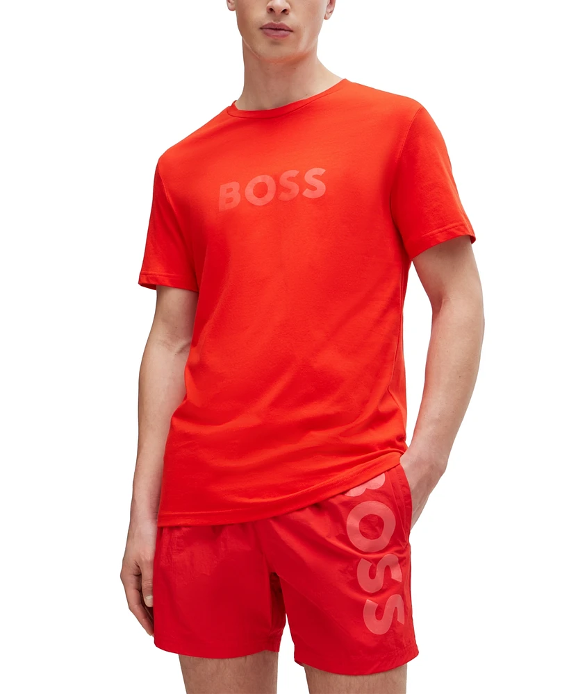 Boss by Hugo Men's Large Logo T-shirt