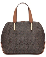 Calvin Klein Audrey Signature Convertible Satchel