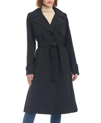 kate spade new york Women's Maxi Belted Water-Resistant Trench Coat