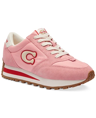 Coach Women's Runner "C" Lace Up Jogger Sneakers