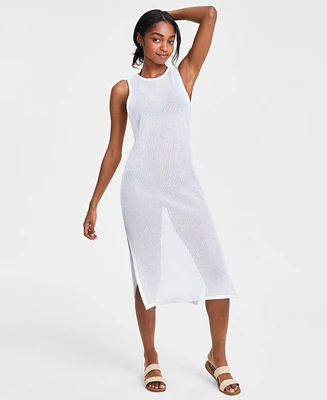 Miken Juniors' Low-Back Midi Dress Swim Cover-Up, Created for Macy's