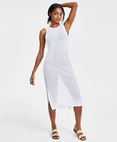 Miken Juniors' Low-Back Midi Dress Swim Cover-Up, Created for Macy's