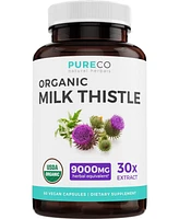 Pure Co Milk Thistle Capsules - 80% Silymarin