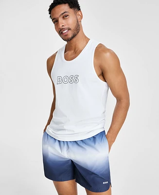 Boss by Hugo Men's Beach Logo Tank Top