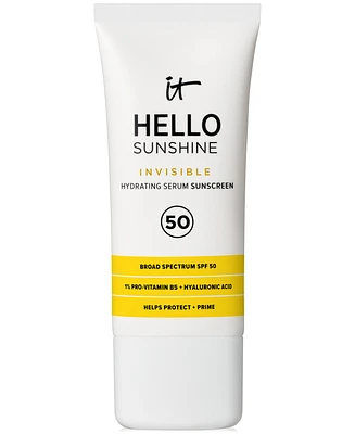 It Cosmetics Hello Sunshine Invisible Face Sunscreen Spf 50