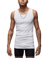 Jordan Men's 2-Pack Flight Base Stretch Cotton Ribbed Tanks