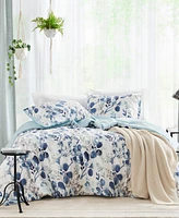 510 Design Gabby Reversible Floral Botanical Seersucker -Pc. Comforter Set