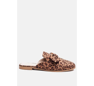 London Rag Dobos Casual Walking Bow Mules